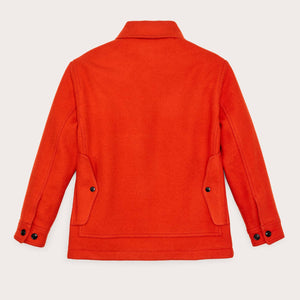 Women's mackinaw wool cruiser jacket von Filson | Flame (Orange)