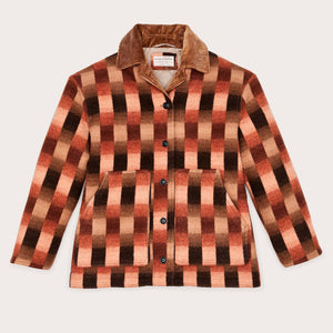 Women's blanket wool barn coat di Filson | Sunset ombre pl (Multicolor)