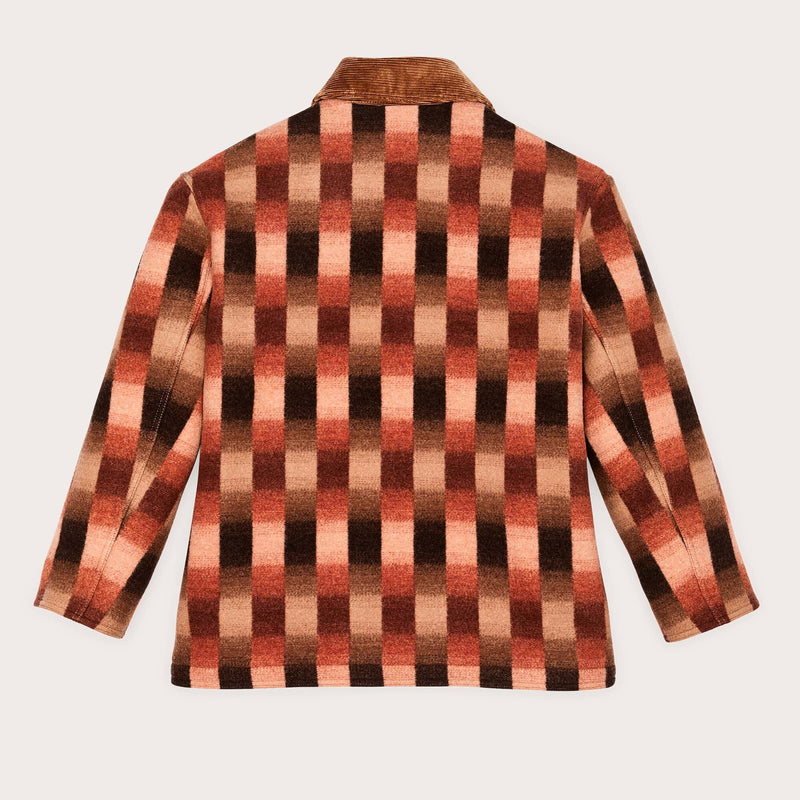 Women's blanket wool barn coat di Filson | Sunset ombre pl (Multicolor)