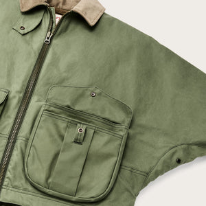 Women's shelter cloth short work jacket by Filson | Sage olive (Green)
