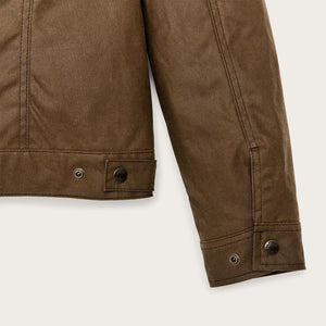 Women's short lined cruiser jacket di Filson | Dark tan (Beige)