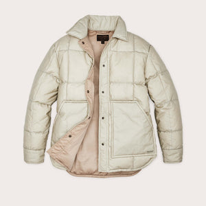 Women's waxed down barn coat von Filson | Light tan (Beige)