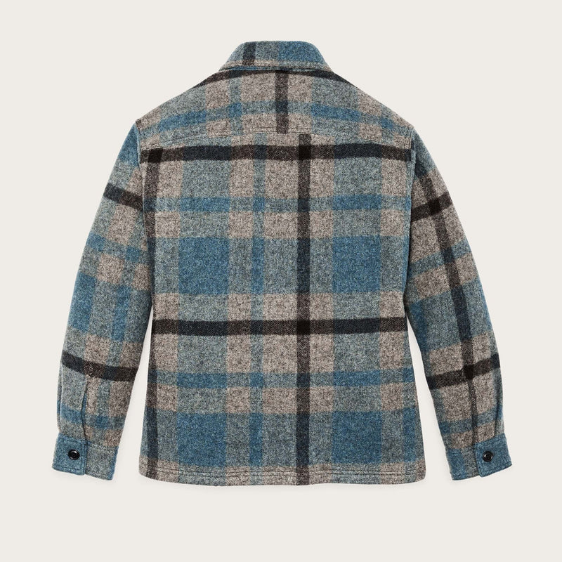 Women's wool overshirt von Filson | Ballard plaid (Blue)