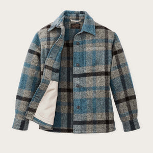 Women's wool overshirt von Filson | Ballard plaid (Blue)