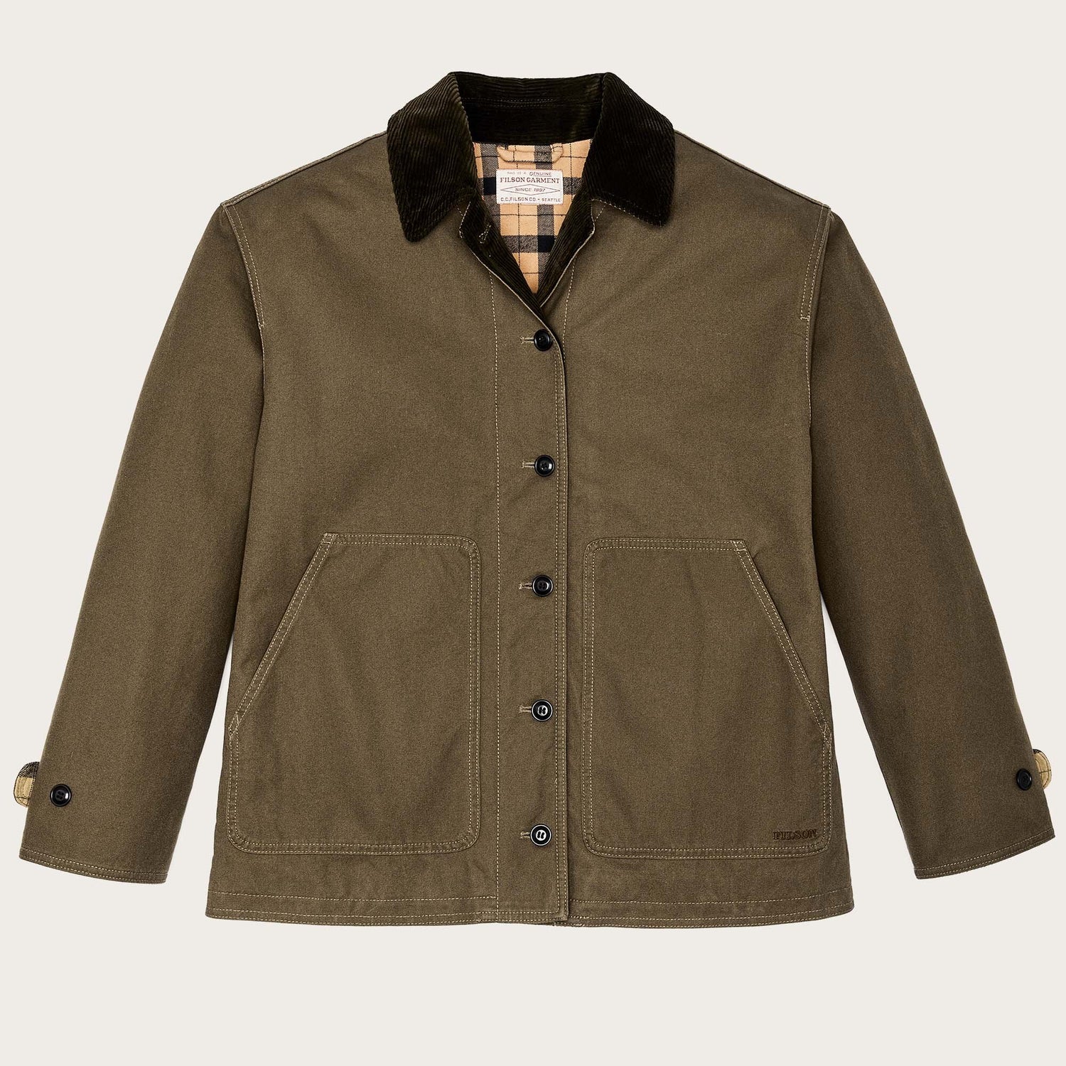 WOMEN'S CANVAS BARN COAT
