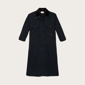 Women's dry tin duster coat von Filson | Navy (Blue)