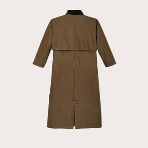 Women's dry tin duster coat von Filson | Marsh olive (Green)