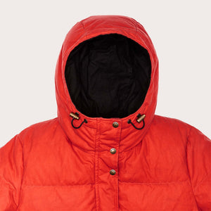 Women's waxed down parka von Filson | Campfiredark t (Orange)