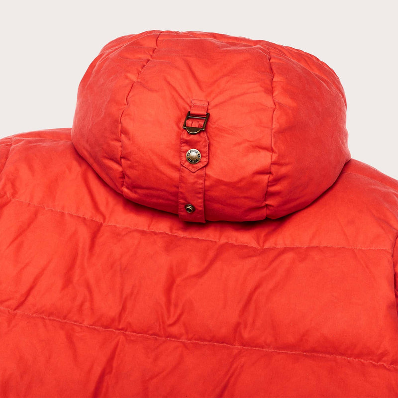 Women's waxed down parka von Filson | Campfiredark t (Orange)