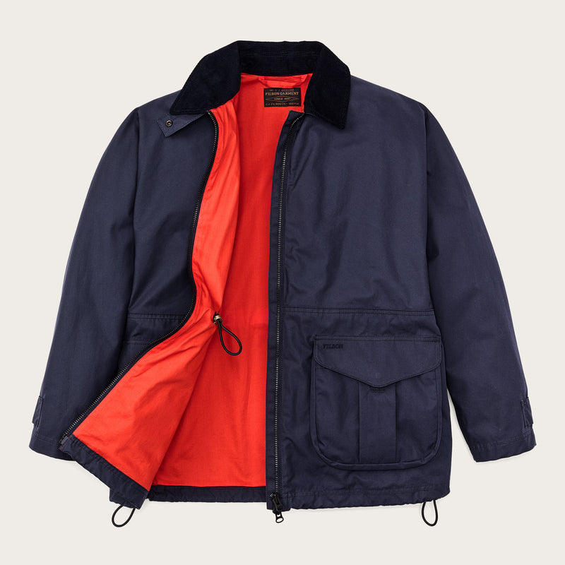 Women’s aviator cloth work jacket by Filson | Navy (Blue)