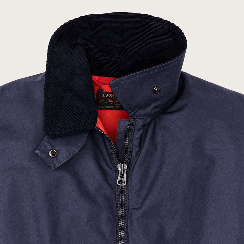 Women’s aviator cloth work jacket by Filson | Navy (Blue)