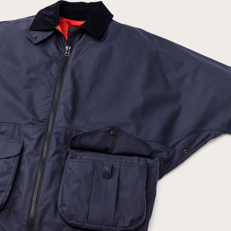 Women’s aviator cloth work jacket by Filson | Navy (Blue)