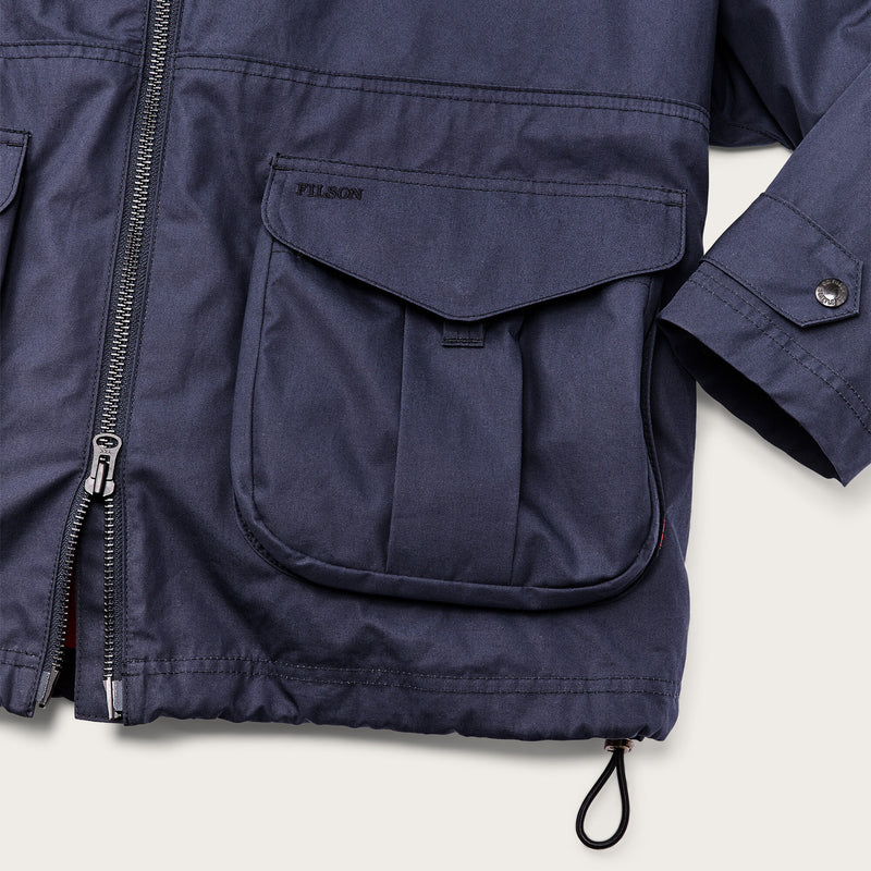 Women’s aviator cloth work jacket by Filson | Navy (Blue)