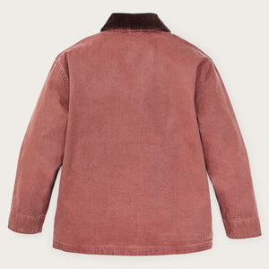 Women's canvas barn coat von Filson | Mahogany (Pink)