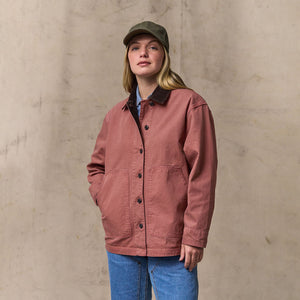Women's canvas barn coat von Filson | Mahogany (Pink)