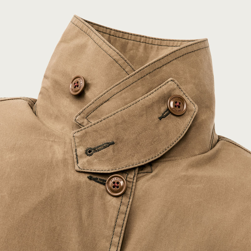 Women's ranger raincoat di Filson | Dark beige (Beige)