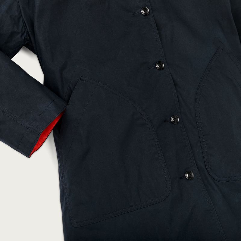 Women's ranger raincoat di Filson | Navy (Blue)