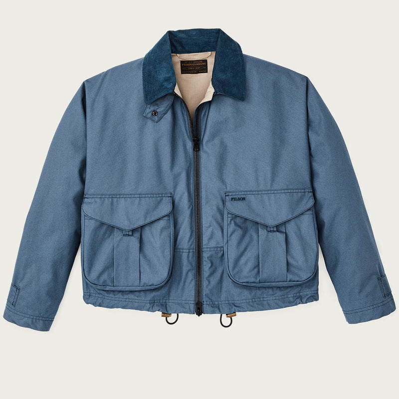 Women's aviator cloth short work jacket di Filson | Flag blue (Blue)