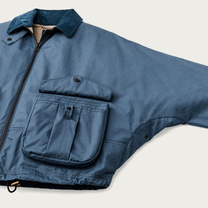 Women's aviator cloth short work jacket di Filson | Flag blue (Blue)