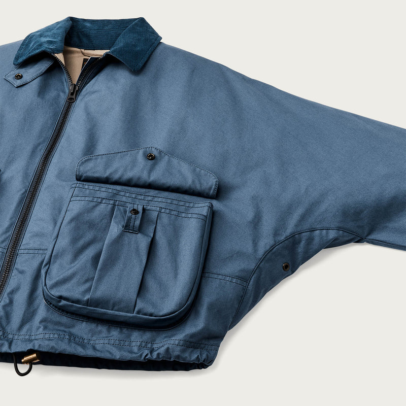 Women's aviator cloth short work jacket di Filson | Flag blue (Blue)