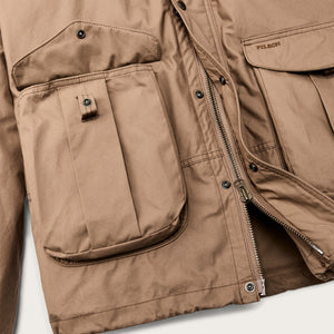 Women’s aviator wading jacket von Filson | Dark tan (Beige)