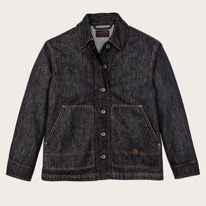 Giacca da campagna in denim da donna di Filson | Rinse black (Gray)