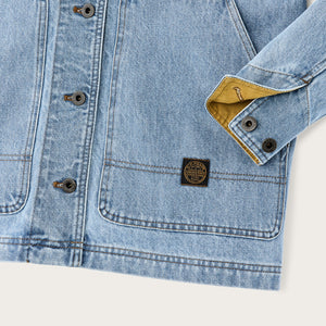 Denim barn jacket für damen von Filson | Stone wash (Blue)