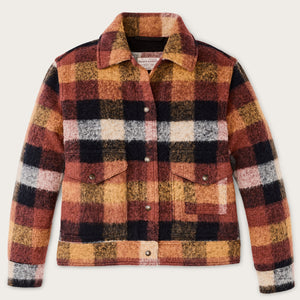 Women’s blanket wool jacket von Filson | Red / orange / black (Multicolor)