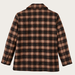 Unconstructed wool blazer für damen von Filson | Bronze brown plaid (Brown)