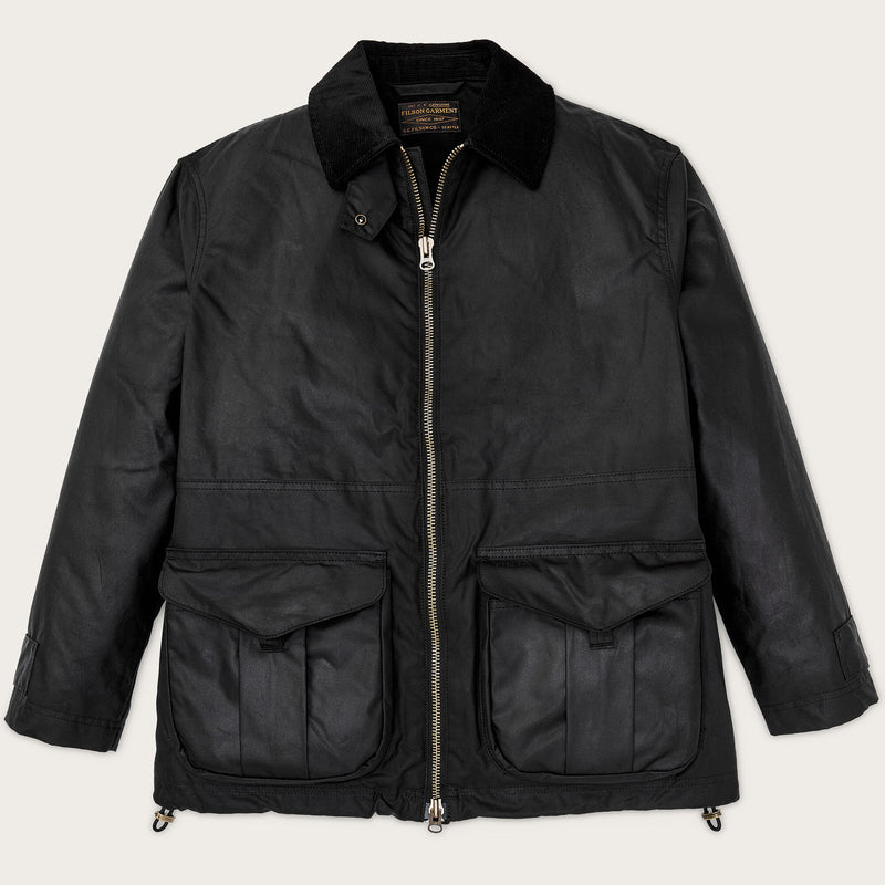 Women’s cover cloth raincoat by Filson | Black (Black)