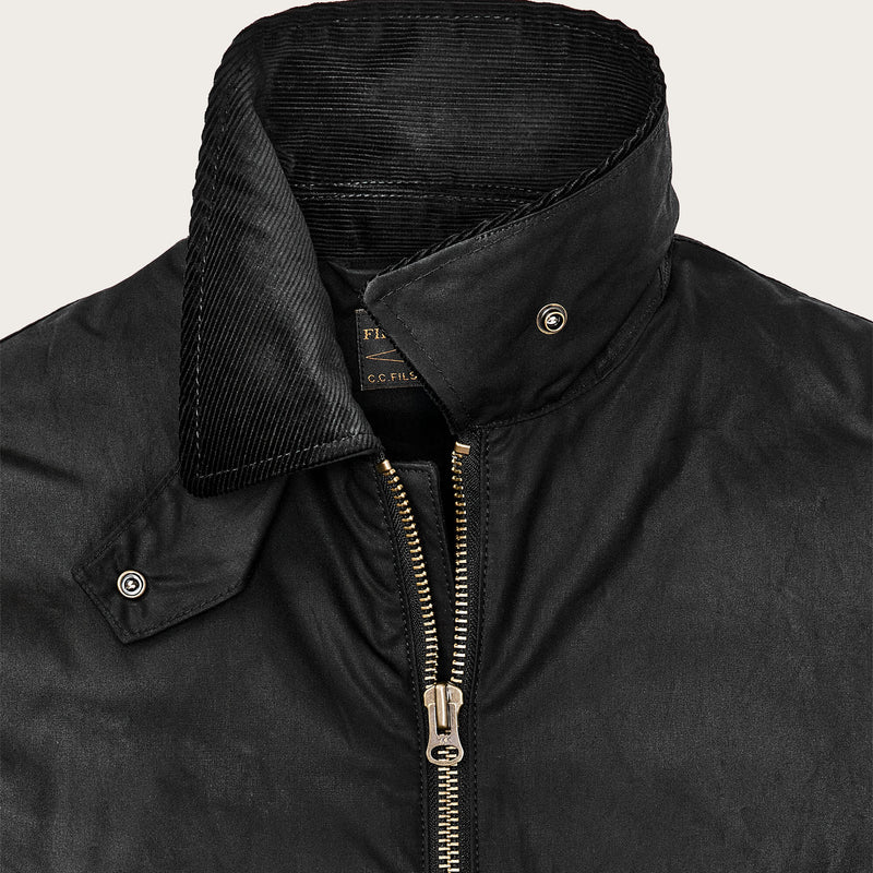 Women’s cover cloth raincoat by Filson | Black (Black)