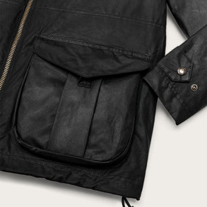 Women’s cover cloth raincoat by Filson | Black (Black)