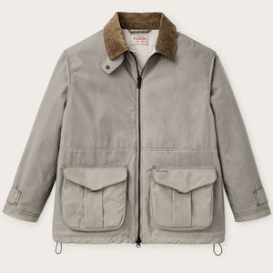 Women’s cover cloth raincoat by Filson | Twine (Gray)