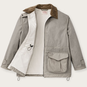 Women’s cover cloth raincoat by Filson | Twine (Gray)