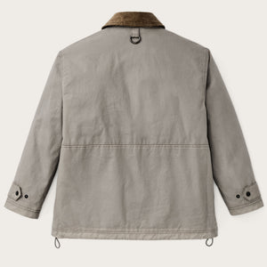 Women’s cover cloth raincoat by Filson | Twine (Gray)