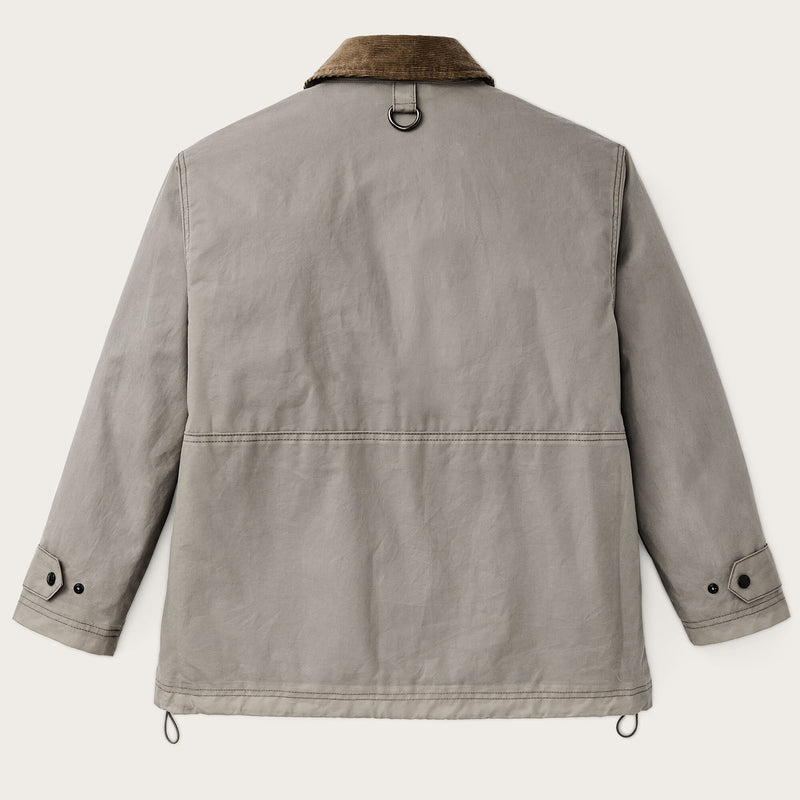 Women’s cover cloth raincoat by Filson | Twine (Gray)