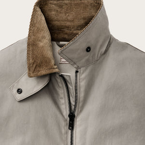 Women’s cover cloth raincoat by Filson | Twine (Gray)