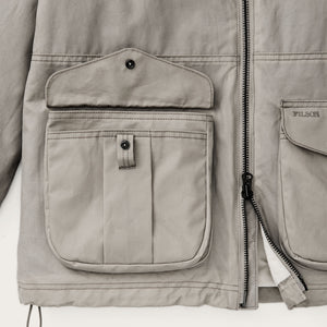 Women’s cover cloth raincoat by Filson | Twine (Gray)