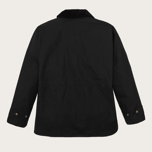 Women’s harbor front waxed jacket by Filson | Black (Black)