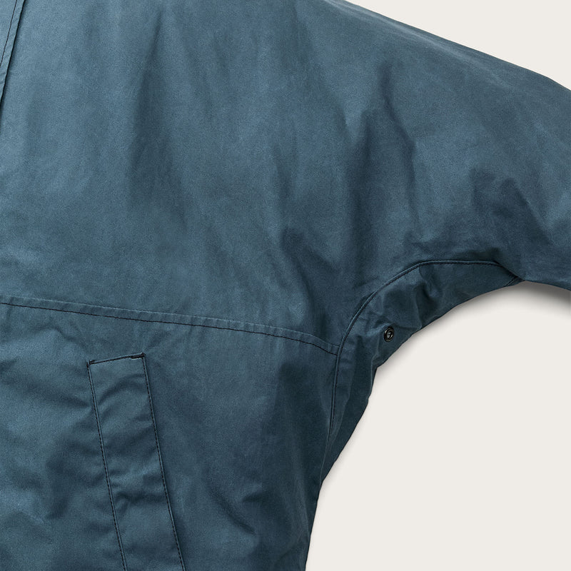 Women’s harbor front waxed jacket von Filson | Navy (Blue)