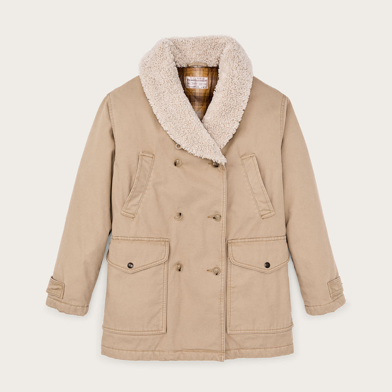 Canvas packer coat für damen von Filson | Natural (Beige)