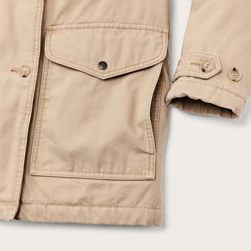 Canvas packer coat für damen von Filson | Natural (Beige)