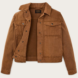 Women's canvas short cruiser von Filson | Harvest tan (Brown)