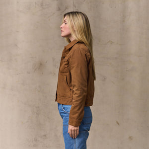 Women's canvas short cruiser von Filson | Harvest tan (Brown)