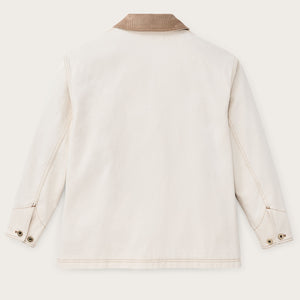 Women's 11-oz. denim barn coat von Filson | Natural seed (White)