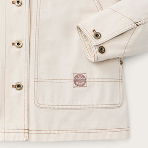 Women's 11-oz. denim barn coat von Filson | Natural seed (White)