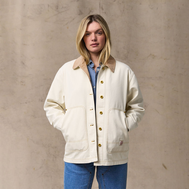 Women's 11-oz. denim barn coat von Filson | Natural seed (White)