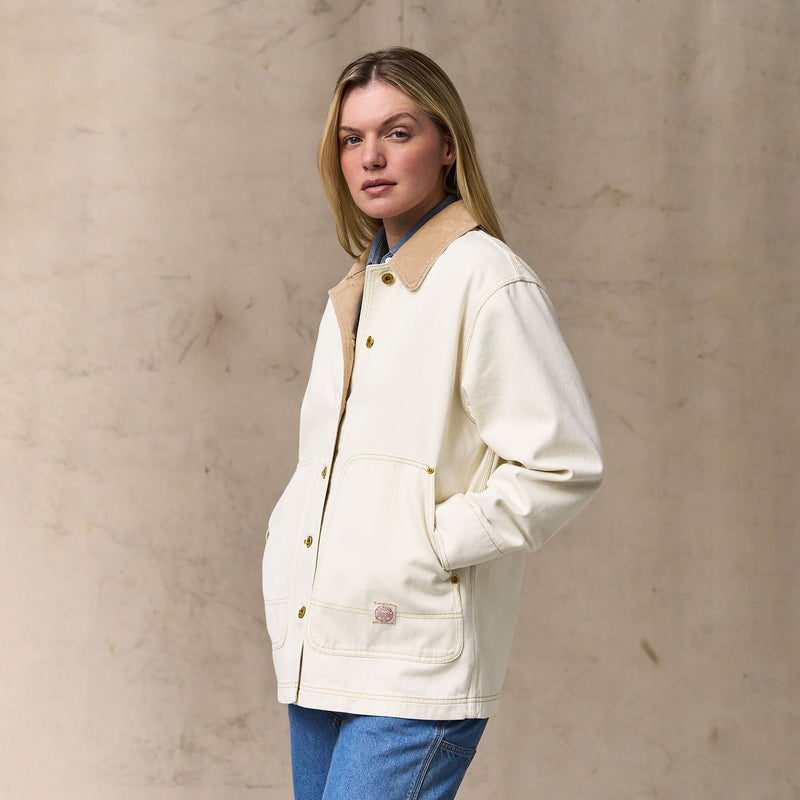 Women's 11-oz. denim barn coat von Filson | Natural seed (White)