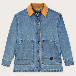 Women's 11-oz. denim barn coat by Filson | Light indigo (Blue)