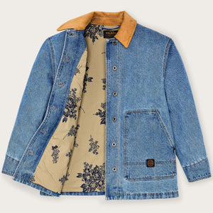 Women's 11-oz. denim barn coat by Filson | Light indigo (Blue)